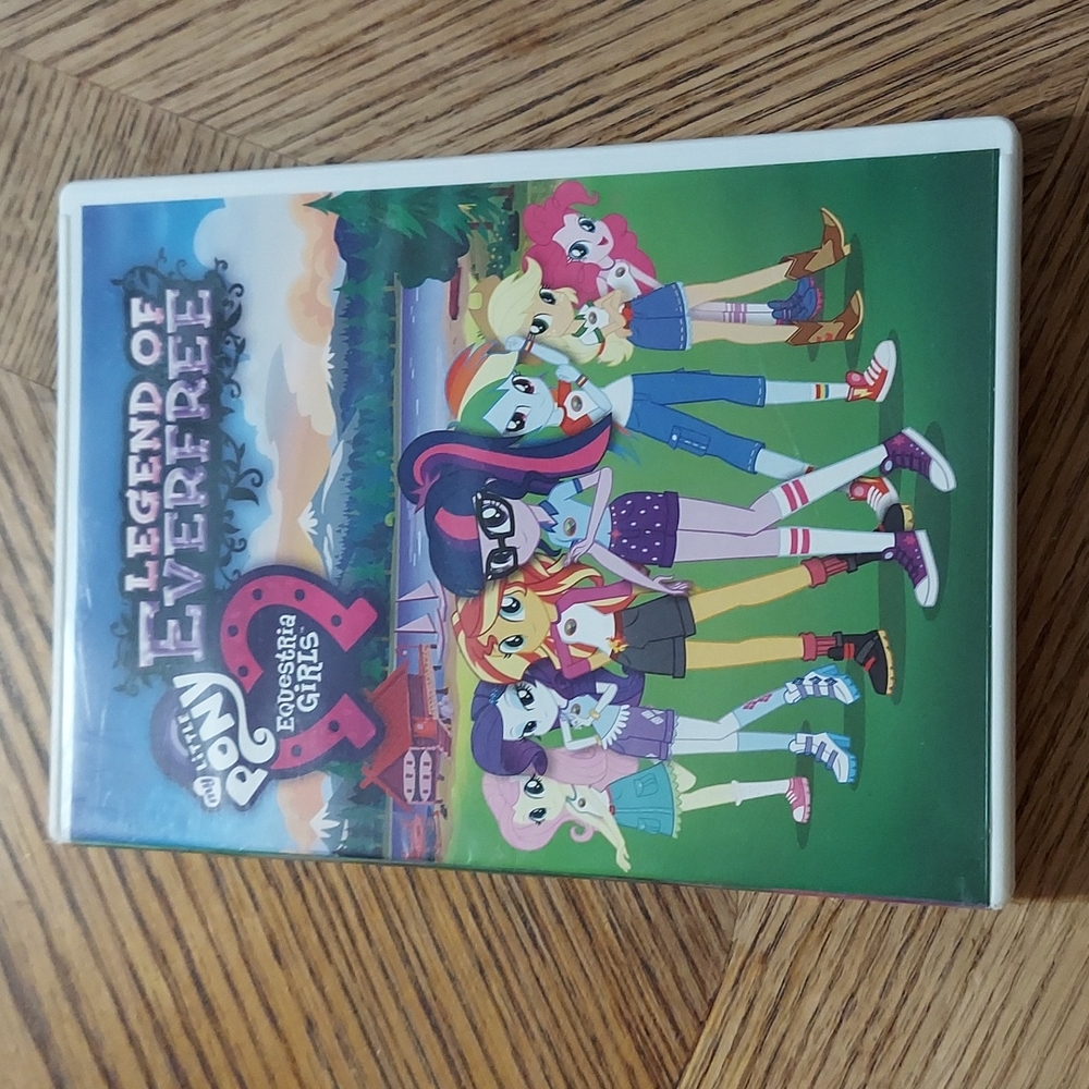 My Little Pony Equestria Girls Legend of Everfree DVD